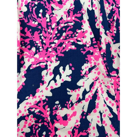 Lilly Pulitzer Fiesta Stretch Nauti Navy Beyond The Sea Dress Women's Size 00 - Picture 9 of 11